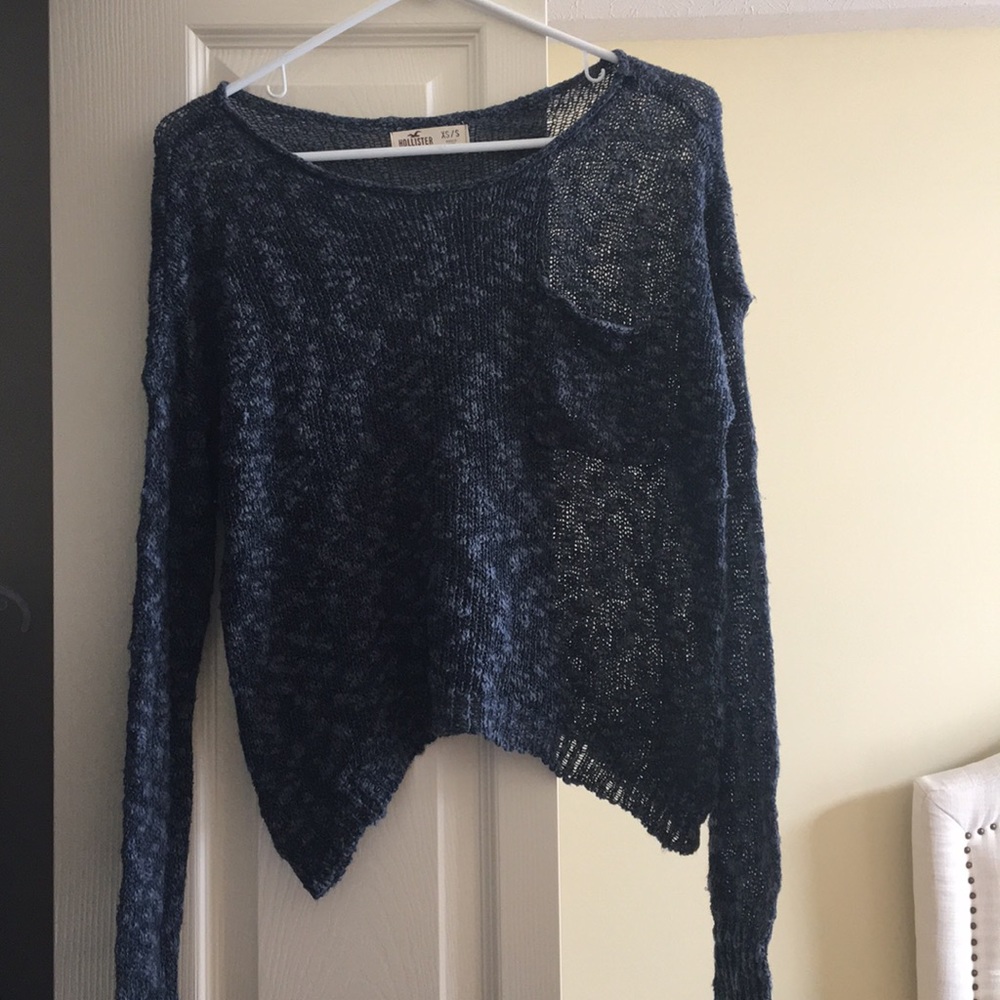 Cropped Hollister Sweater